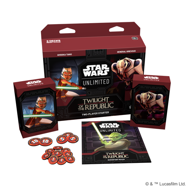 Star Wars: Unlimited - Twilight of Republic 2 Player Starter Set