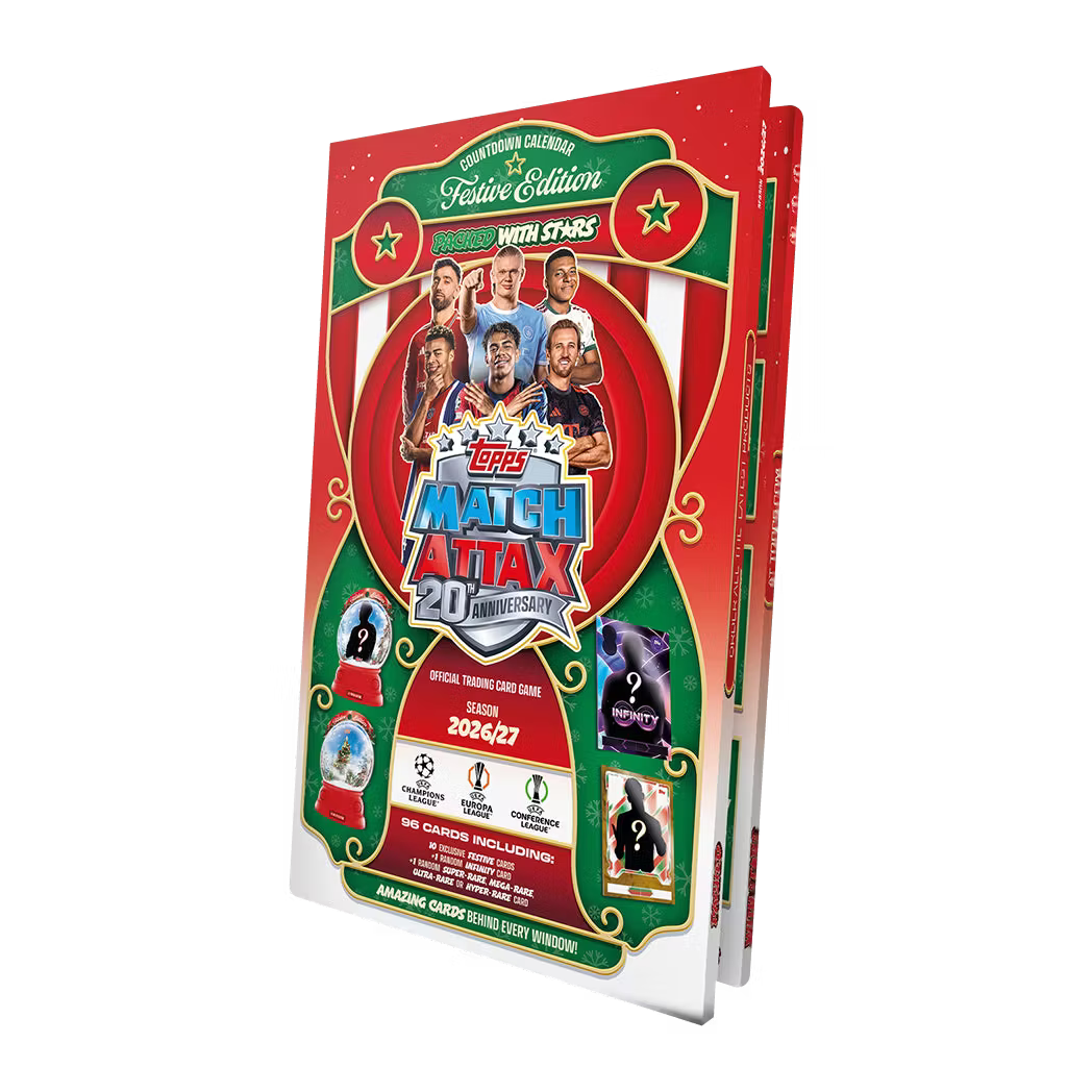 Topps Match Attax UEFA Club Competitions Adventskalender 2026/27