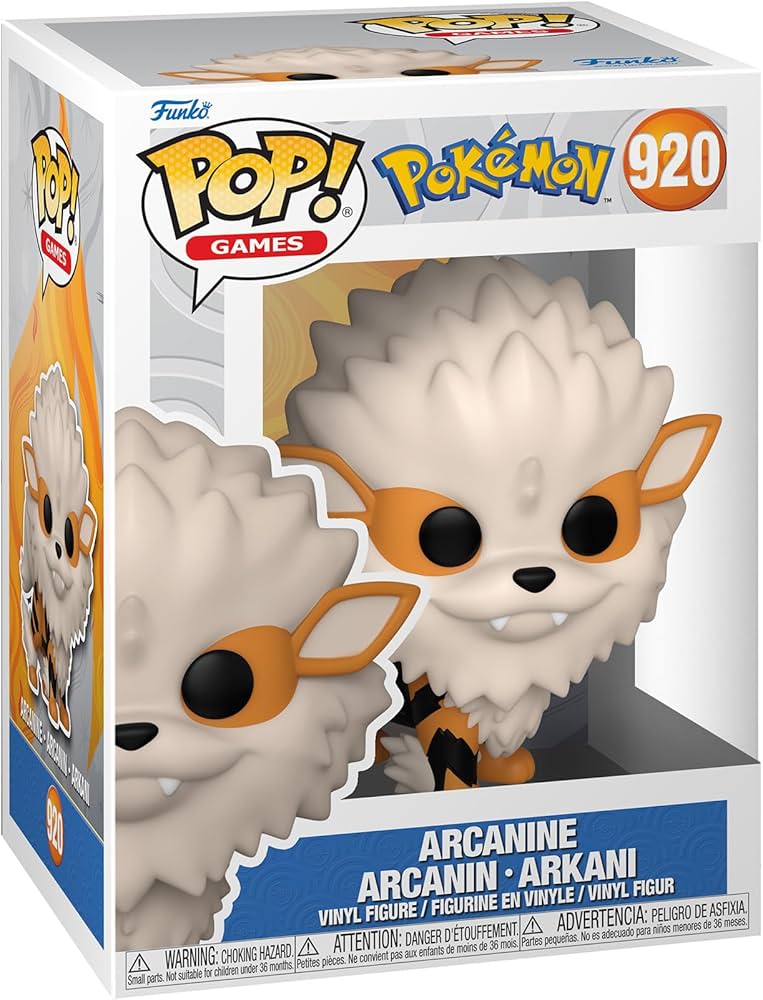 Funko POP! Games: Pokemon - Arcanine (920)
