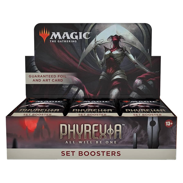 Magic: The Gathering Phyrexia: All Will Be One Set Booster Box Display
