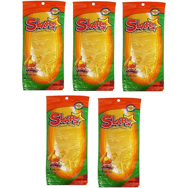 10st Pigui Slaps - Mango (10x100g)