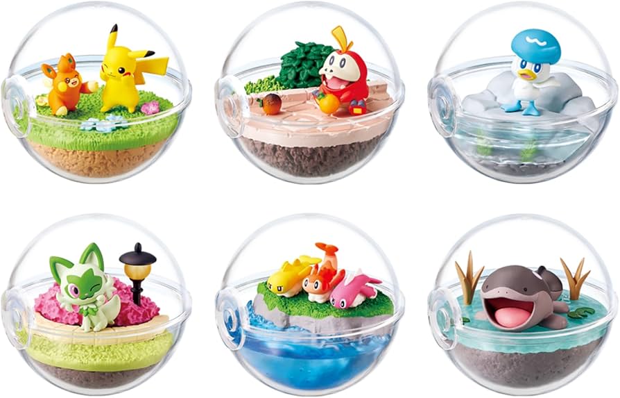 Re-Ment Samlarfigurer Pokemon Terrarium Collection EX Exploring Paldea figur