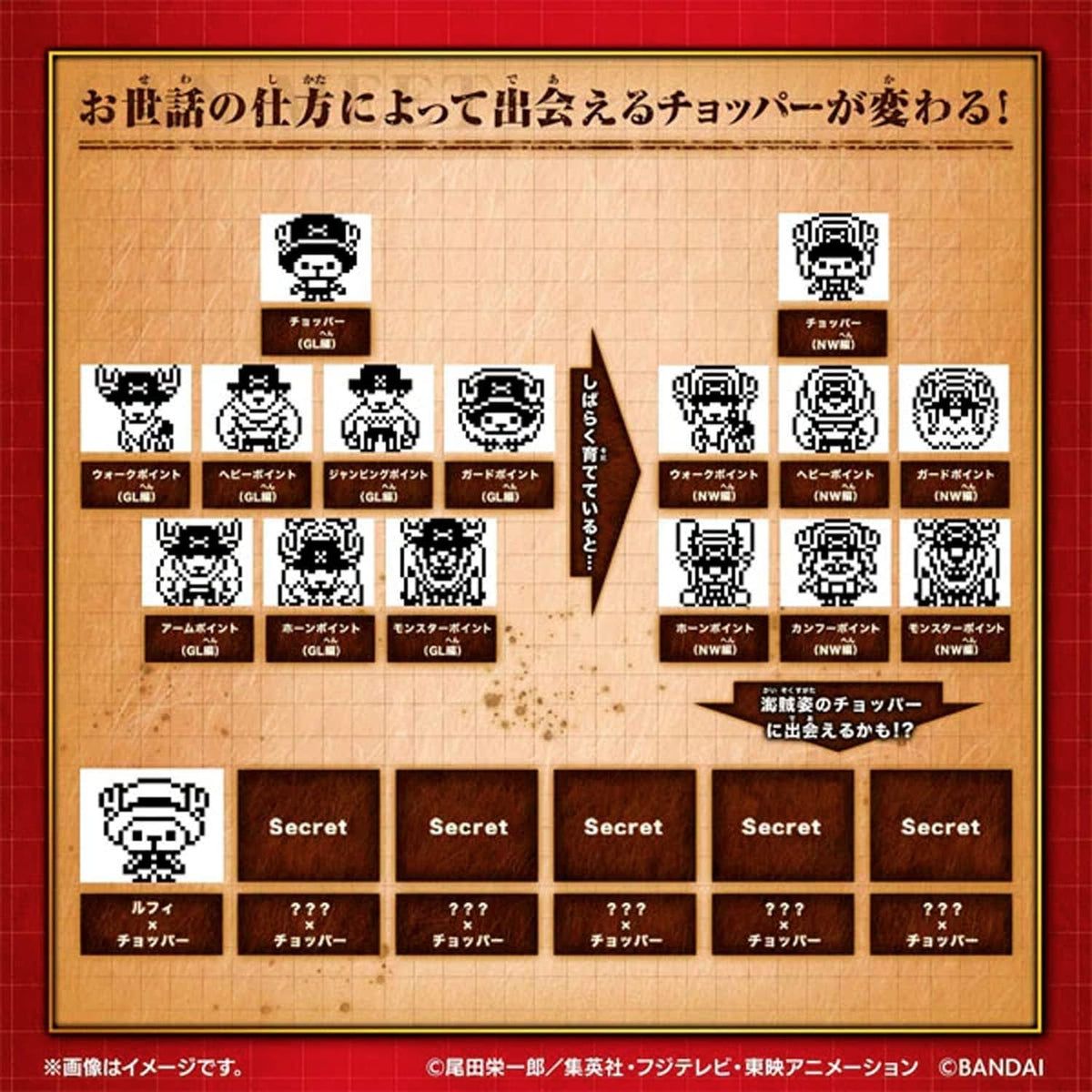 Tamagotchi Memorial Color - Going Merry One Piece