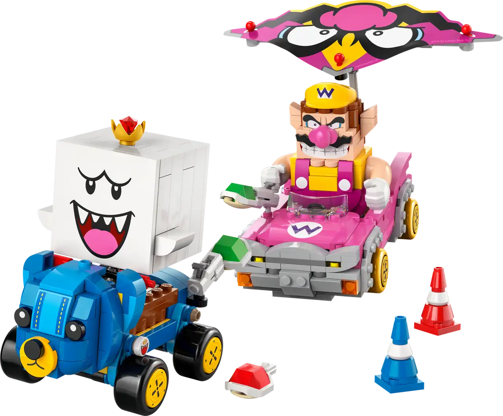 LEGO Super Mario Mario Kart – Wario & King Boo 72038
