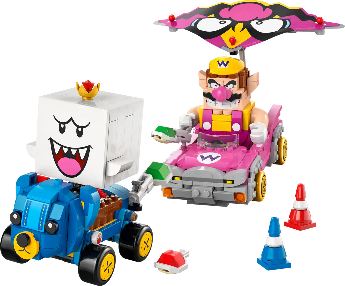 LEGO Super Mario Mario Kart – Wario & King Boo 72038