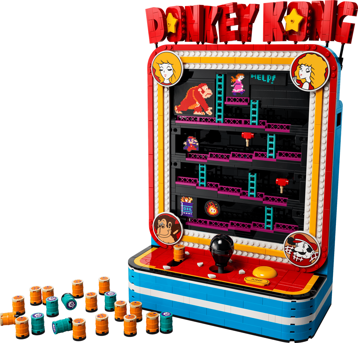 LEGO Super Mario Donkey Kong arkadspel 72051