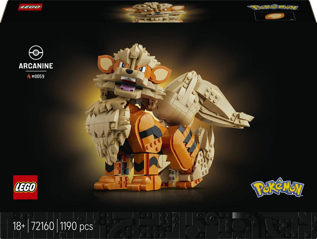 LEGO Pokémon Arcanine 72160