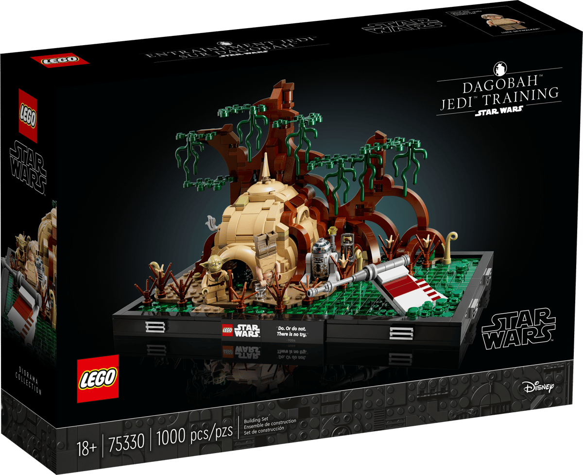 LEGO Star Wars Dagobah Jedi Training Diorama 75330
