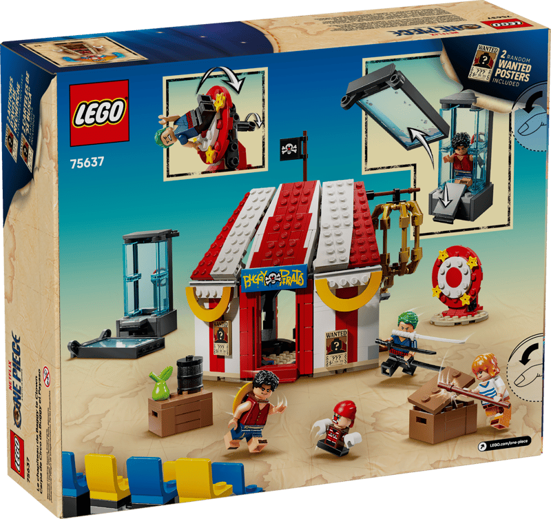 LEGO ONE PIECE Clownen Buggys cirkustält 75637