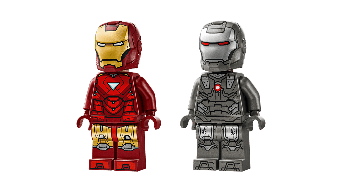 LEGO Marvel Iron Man & War Machine mot Hammer Drones 76320