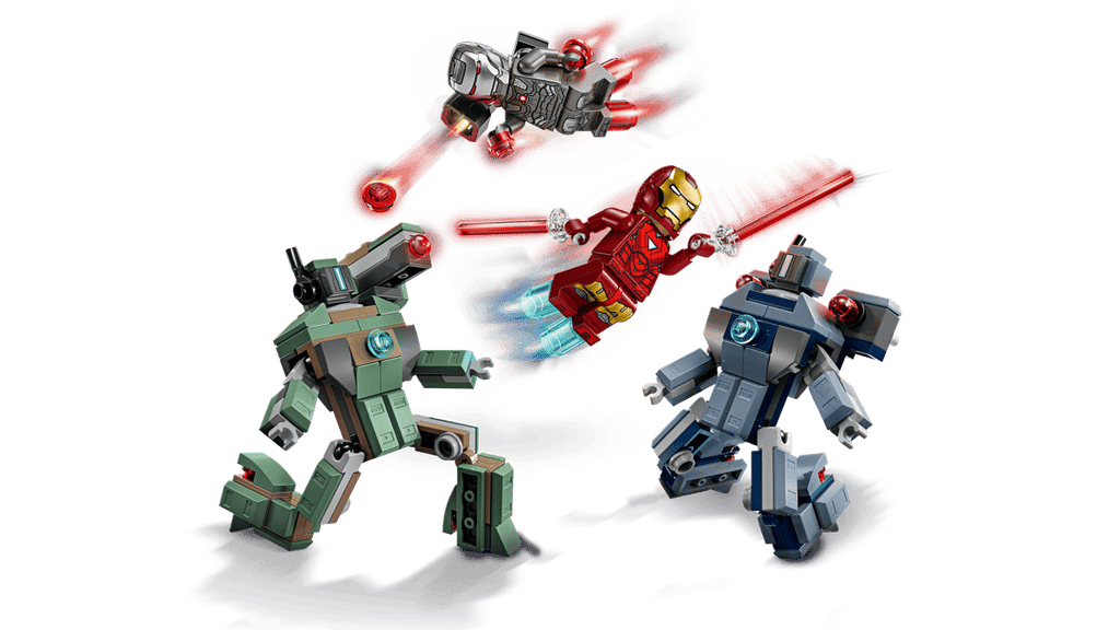 LEGO Marvel Iron Man & War Machine mot Hammer Drones 76320