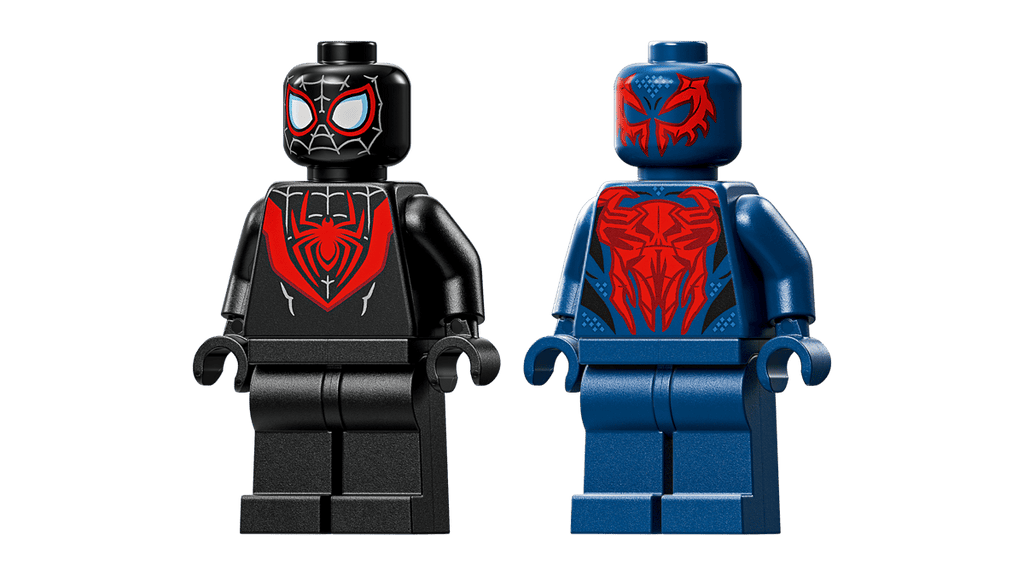 LEGO Marvel Miles Morales robot mot Spider-Man 2099 76337
