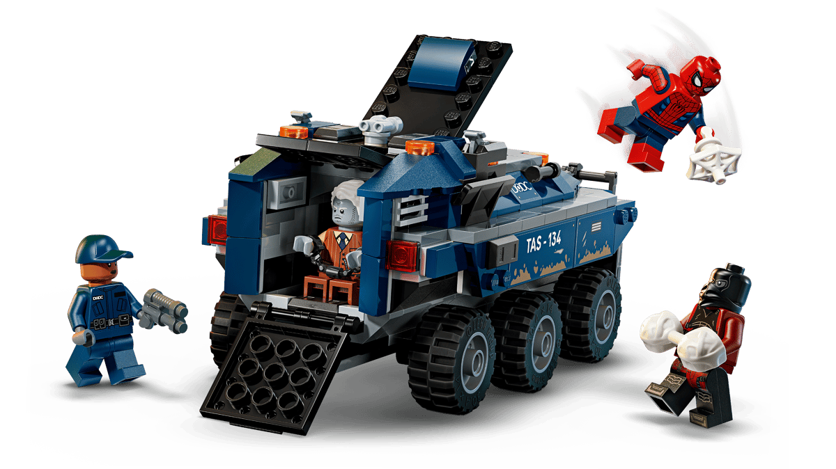 LEGO Super Heroes Spider-Mans fängelsetransportjakt 76349