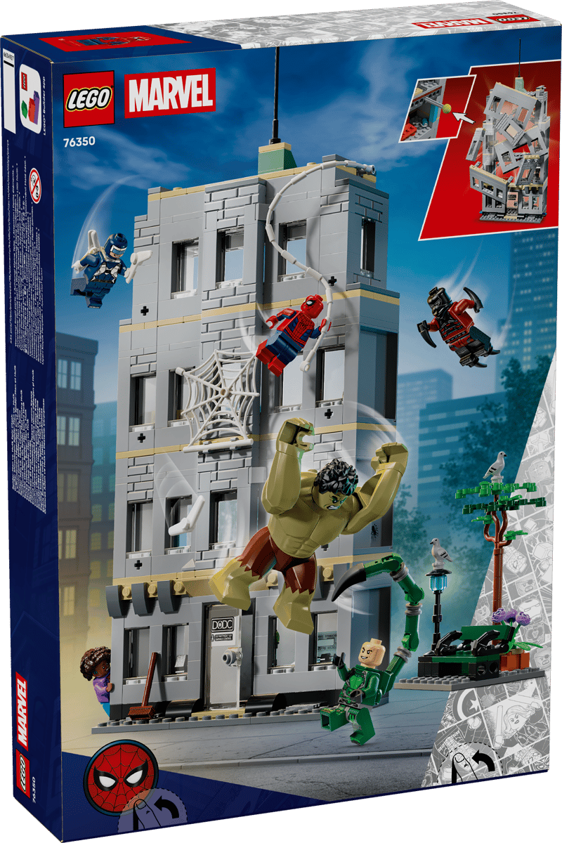 LEGO Super Heroes Episk sammandrabbning med Spider-Man mot Hulk 76350