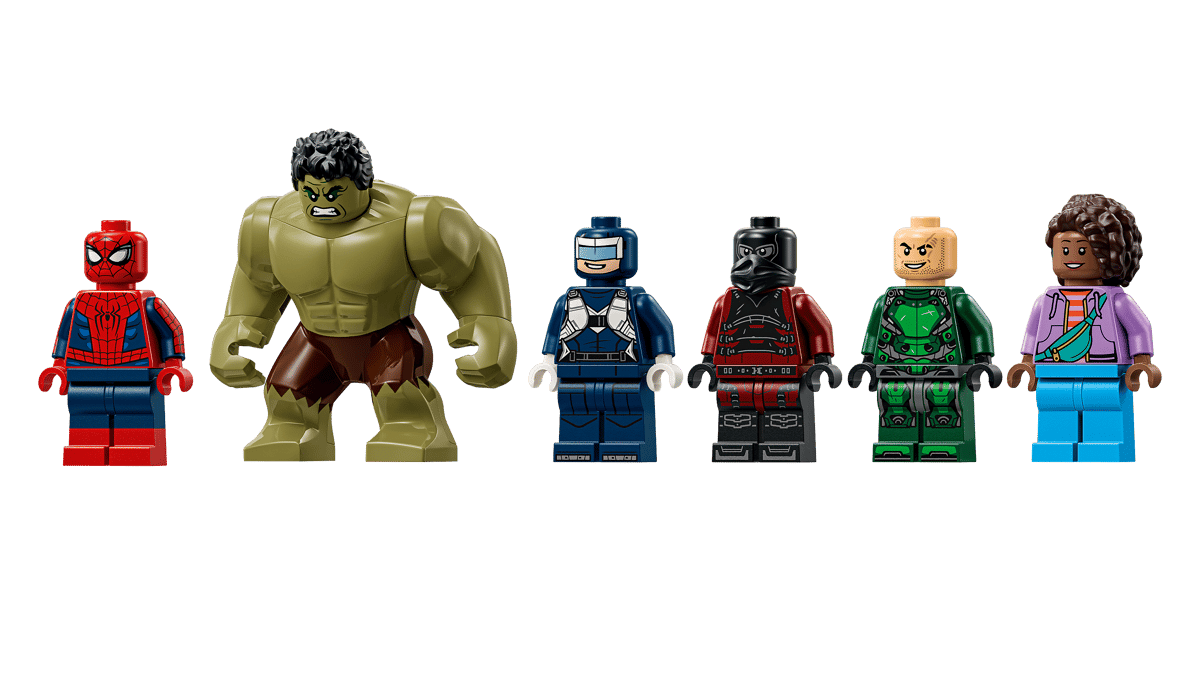 LEGO Super Heroes Episk sammandrabbning med Spider-Man mot Hulk 76350