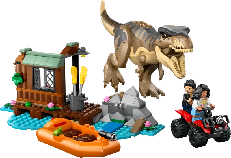 LEGO Jurassic World Flodflykt med T. rex 76975