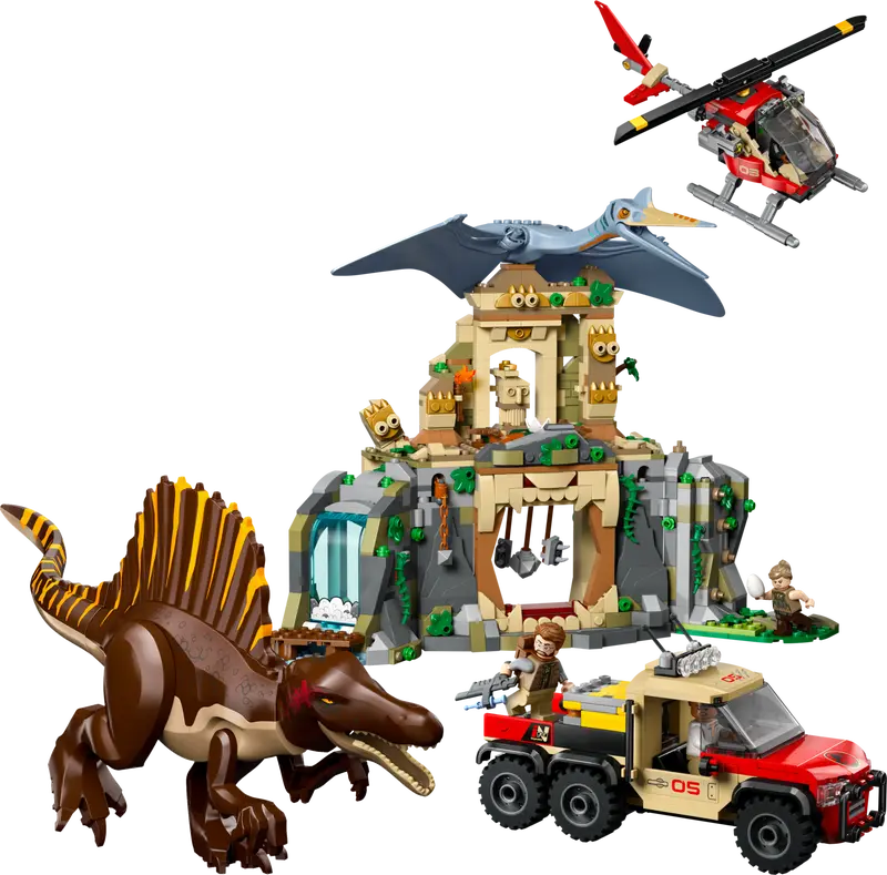 LEGO Jurassic World Flyguppdrag med Spinosaurus och Quetzalcoatlus 76976