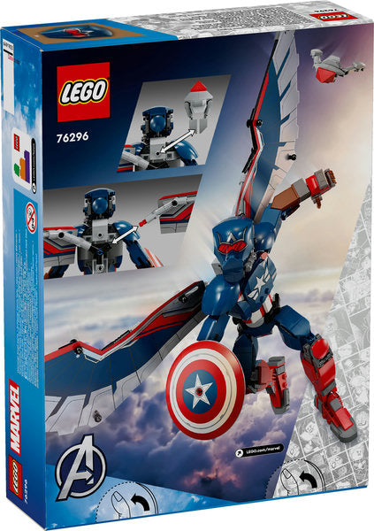 LEGO Super Heroes Byggfigur – Nya Captain America 76296