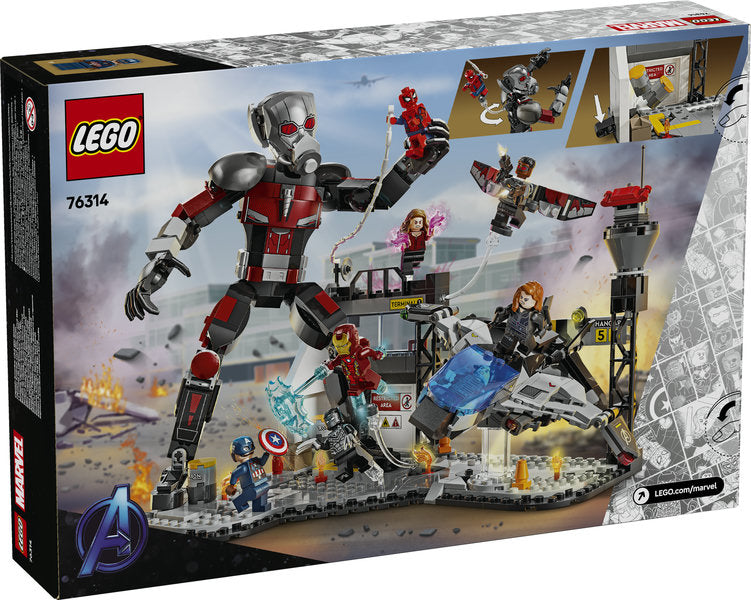 LEGO Super Heroes Captain America: Civil War actionstrid 76314