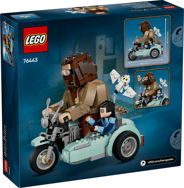 LEGO Harry Potter Hagrids och Harrys motorcykeltur 76443