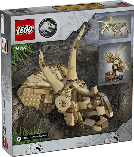 LEGO Jurassic World Dinosauriefossiler: Triceratopsskalle 76969