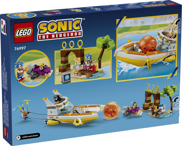 LEGO Sonic The Hedgehog Tails Äventyrsbåt 76997