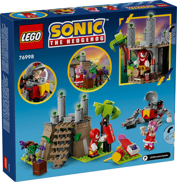 LEGO Sonic The Hedgehog Knuckles och Master Emerald-helgedomen 76998