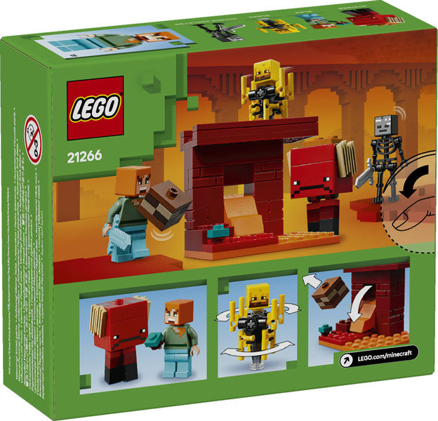 LEGO Minecraft Lavastriden i Nether 21266