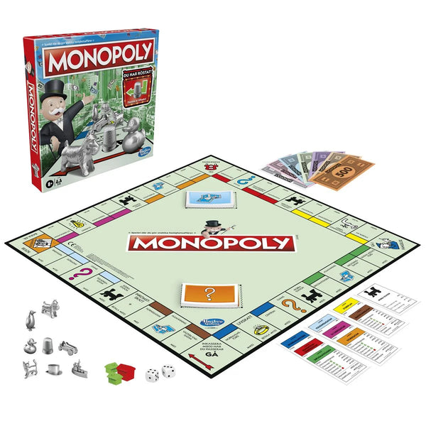 Hasbro Monopoly - Nya utgåvan (Svensk)