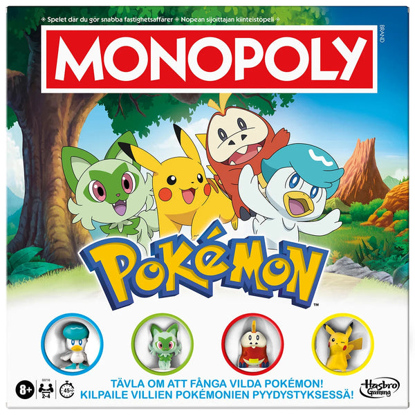 Monopoly Monopol Pokemon (Svensk)