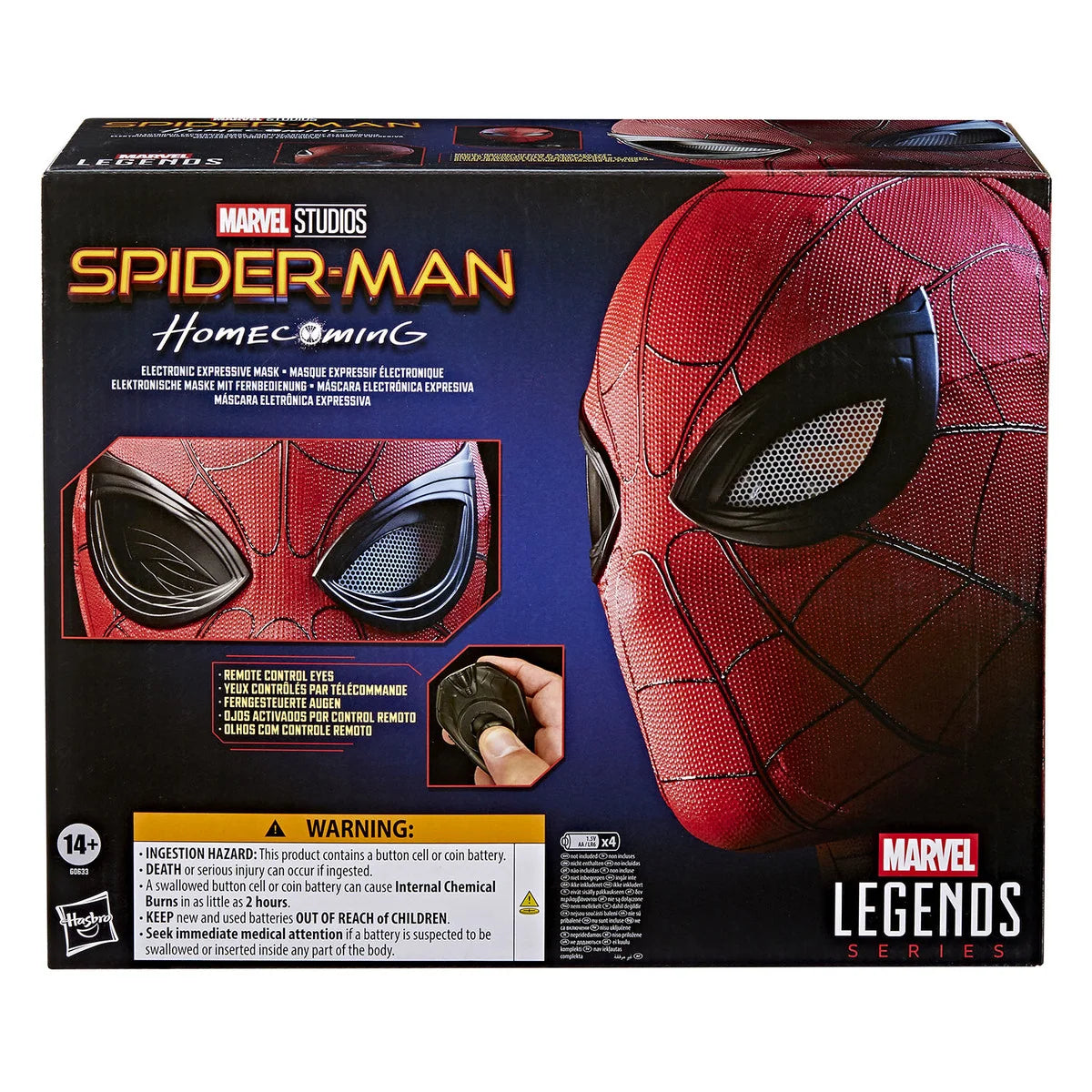 Marvel Spider-Man: Homecoming Legends Series Elektronisk Expressiv Mask