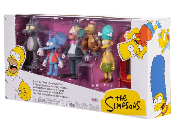 The Simpsons 2.5 inch Krusty The Clown Figure Pack