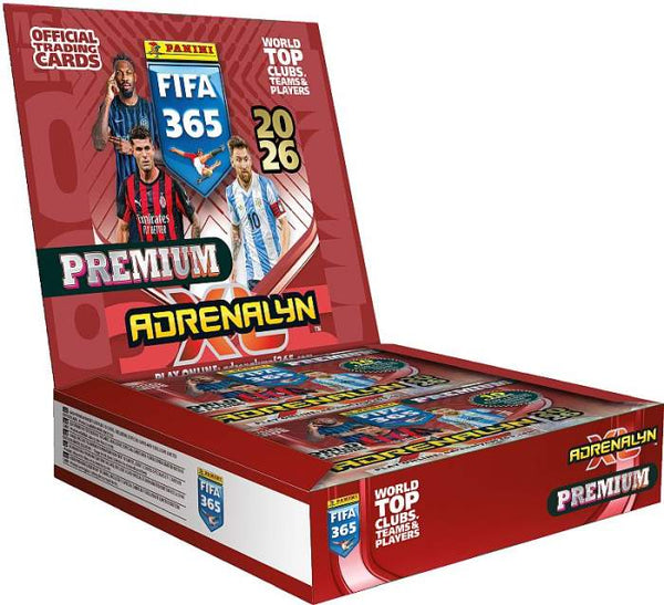 Panini Adrenalyn XL FIFA 365 Premium Booster Box Display (10-pack) 2026
