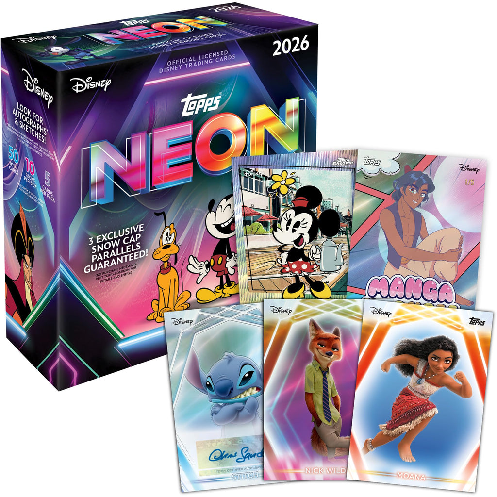 Topps 2026 Disney Neon - Mega Box