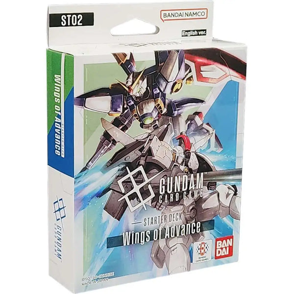 Gundam Card Game - Wings of Advance Starter Deck ST02 (Green & Blue)