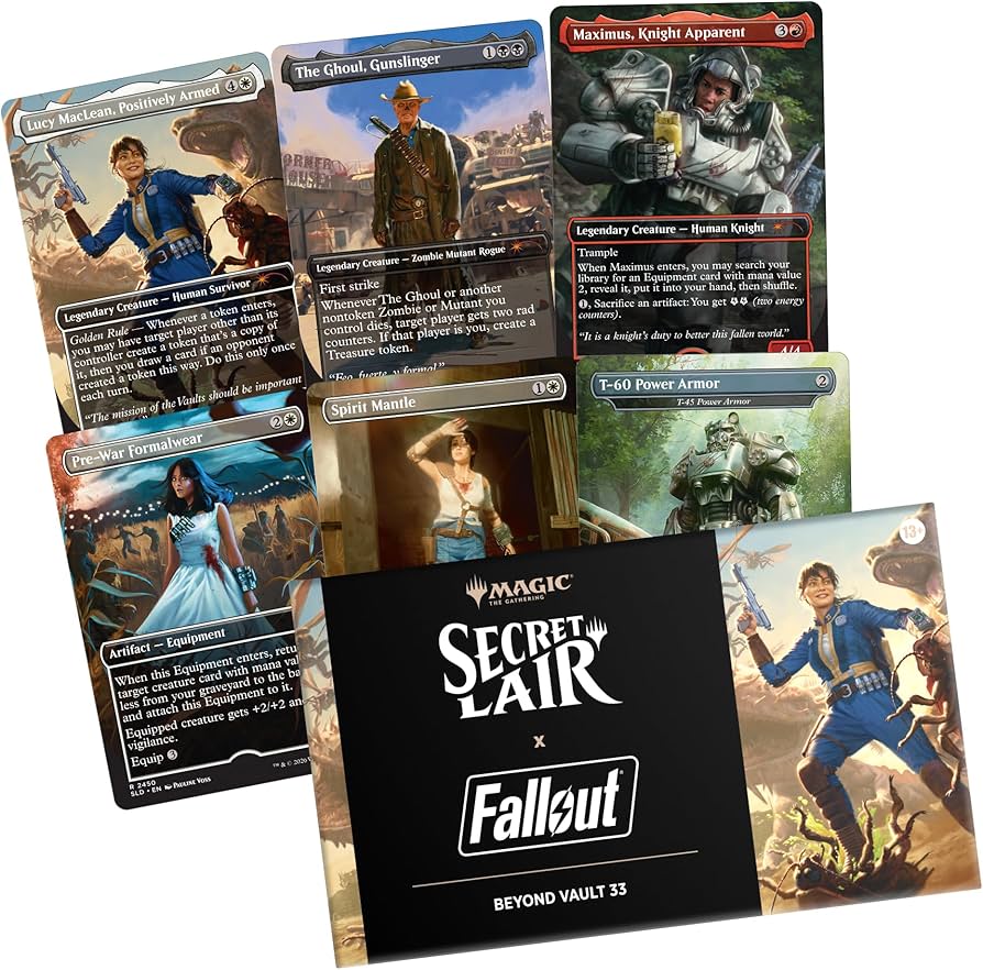 Magic: The Gathering Secret Lair Secret Lair x Fallout Vault 33