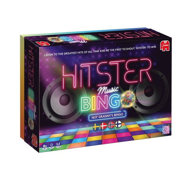 Hitster - Bingo (Nordisk) – Musikquiz med partykänsla