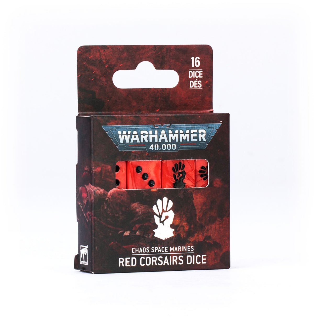 Warhammer: 40K - Chaos Space Marines Red Corsairs Dice Pack