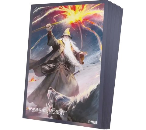 Magic: The Gathering The Hobbit Premium Art Sleeves - Gandalf Shadow's Foe