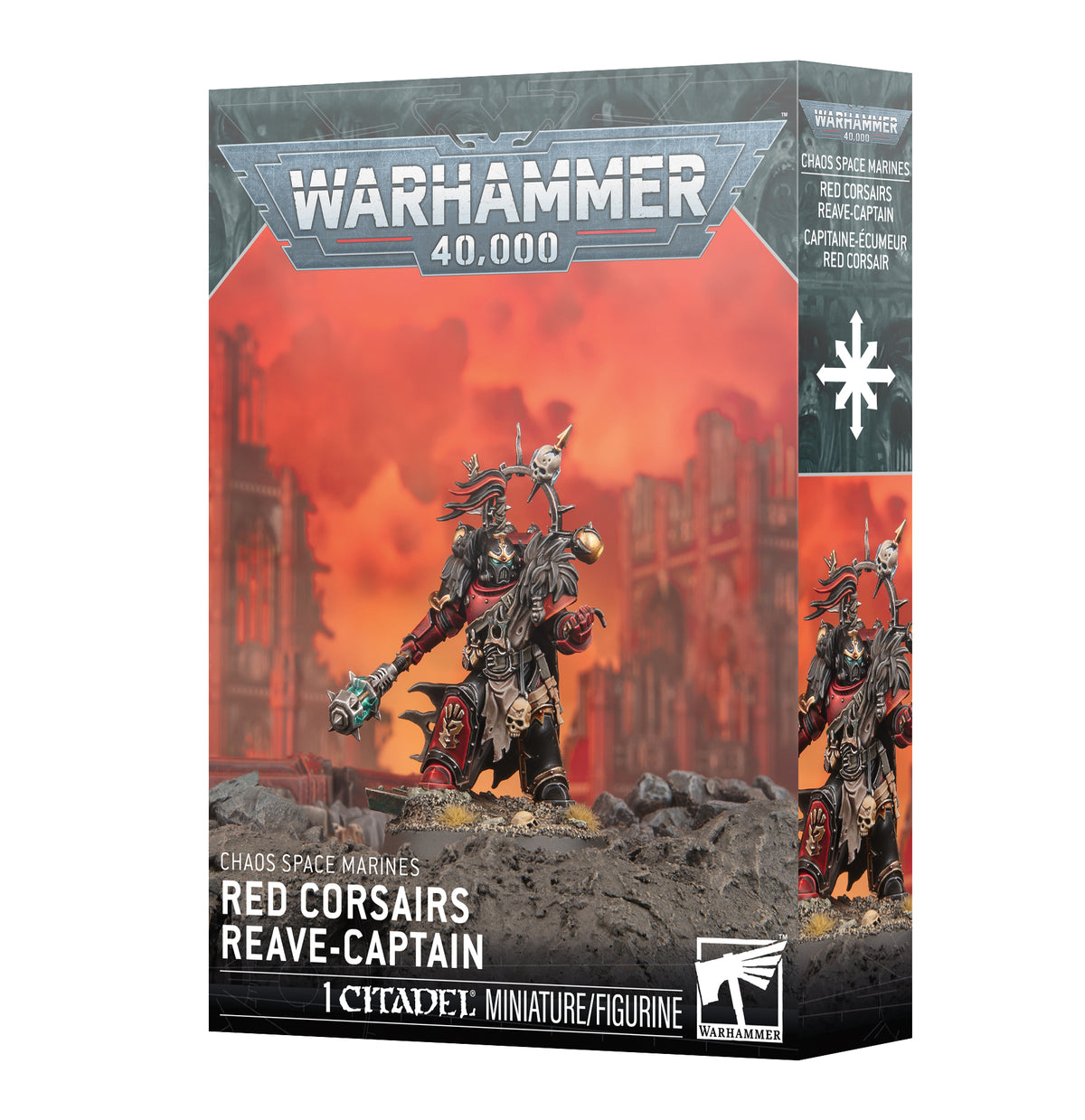 Warhammer: 40K - Chaos Space Marines: Red Corsairs Reave-Captain