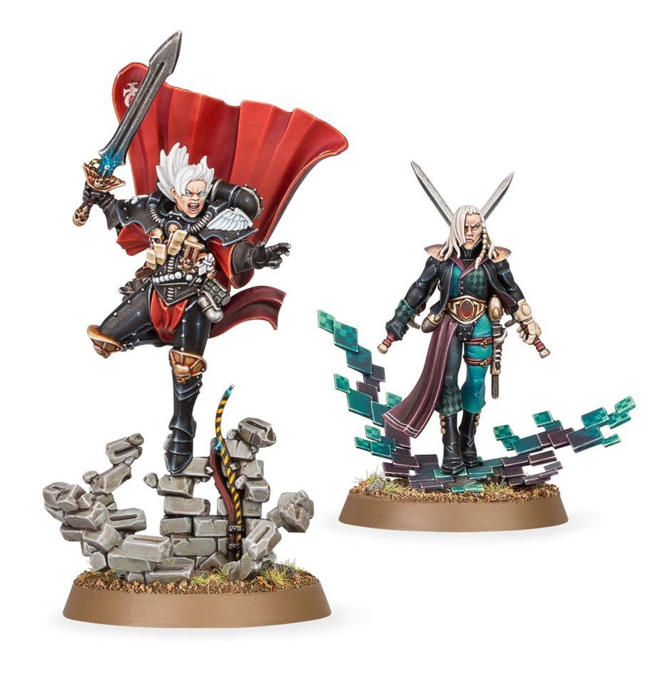 Warhammer 40K - Adepta Sororitas: Daemonifuge Ephrael Stern & Kyganil