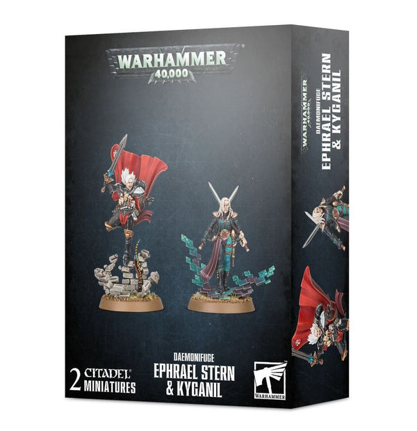 Warhammer 40K - Adepta Sororitas: Daemonifuge Ephrael Stern & Kyganil