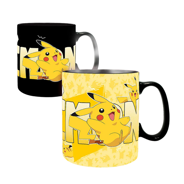 Pokemon Värmeväxlande Mugg – Pikachu (460 ml)