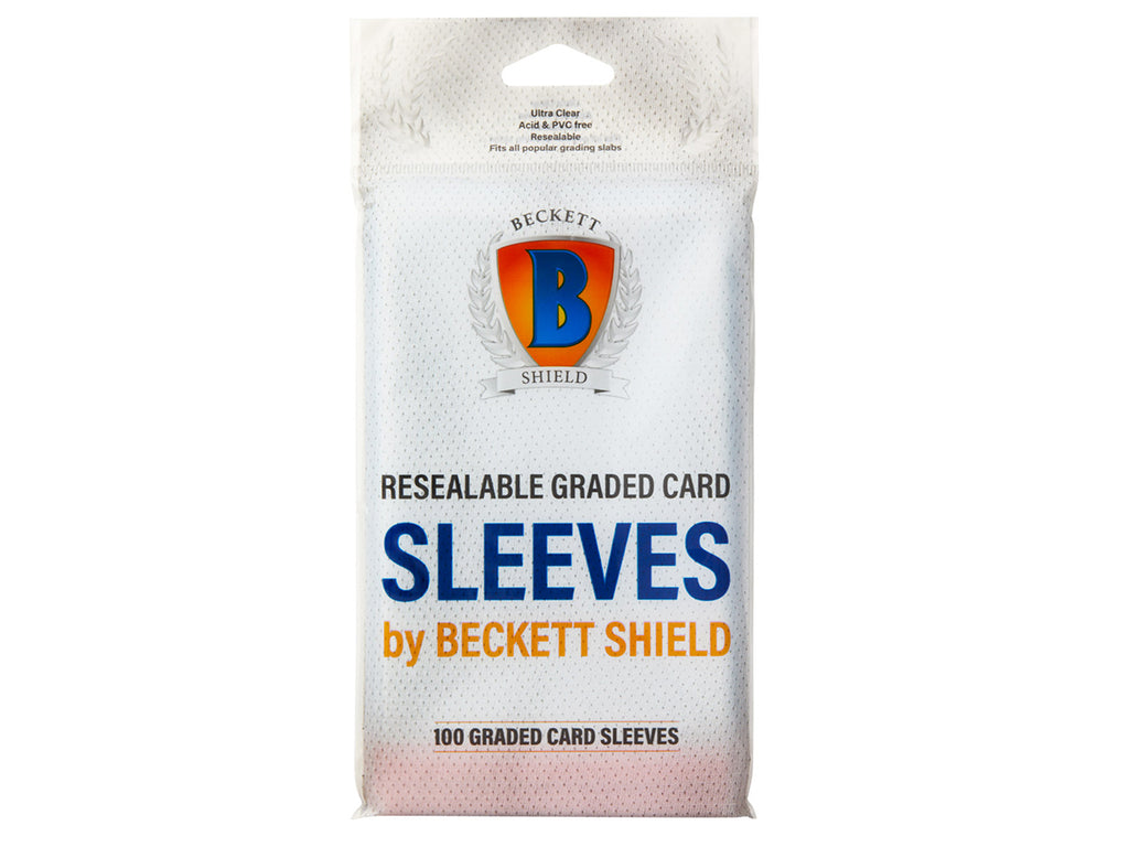 Beckett Shield Resealable Graded Card Sleeves (100st)