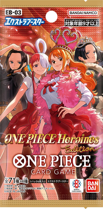 One Piece Card Game: Heroines Edition [EB-03] Booster Box (Japansk version)