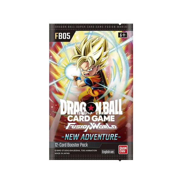 DragonBall Super CG Fusion World New Adventure FB05 Booster