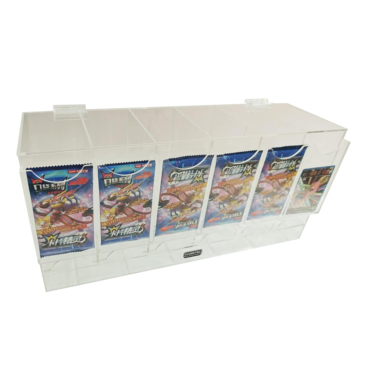 Evoretro Acrylic Dispenser for TCG Booster Packs