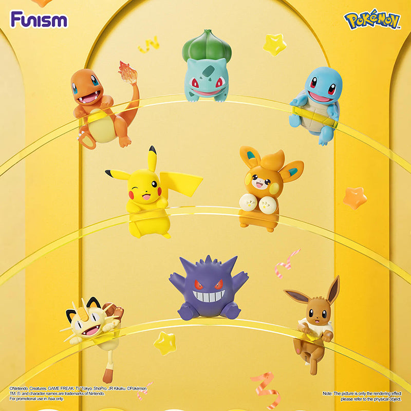Pokemon Funism Peekring Series Mixed Vol 1 Mystery box 10cm (1st)