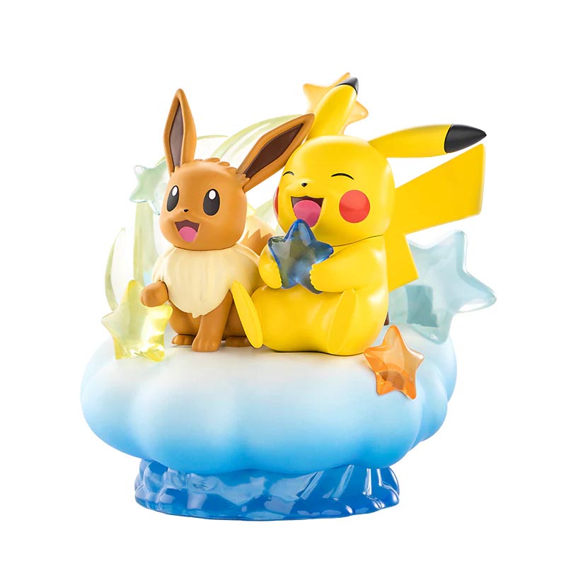 Pokemon Funism Prime Figure Eevee And Pikachu 20cm