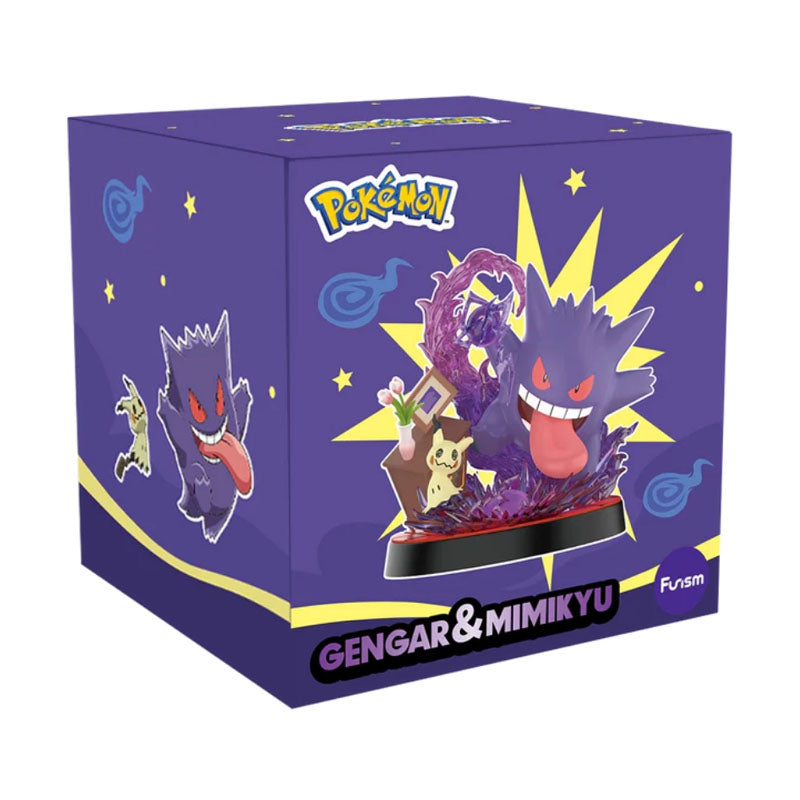 Pokemon Funism Prime Figure Gengar and Mimikyu 20cm